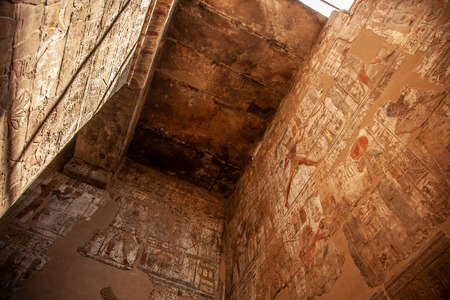 Karnak temple in Luxor, Egyptの写真素材