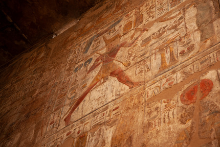 Karnak temple in Luxor, Egyptの写真素材