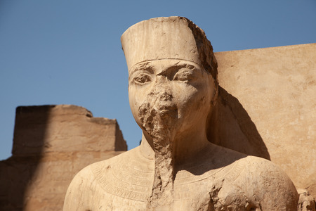 Karnak temple in Luxor, Egyptの写真素材