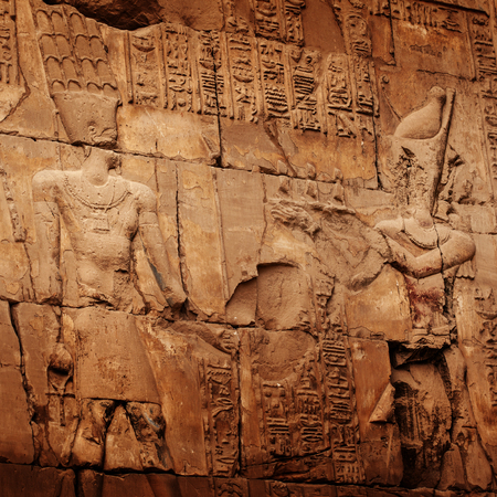Karnak temple in Luxor, Egyptの写真素材