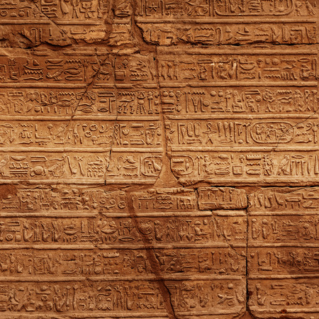 Karnak temple in Luxor, Egyptの写真素材