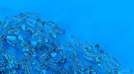 set of pills different destination for treatment people の写真素材