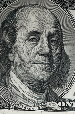 dollar macroの写真素材