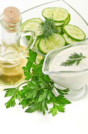 white sauceの写真素材