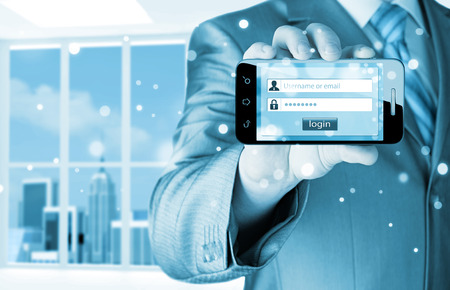 login and password