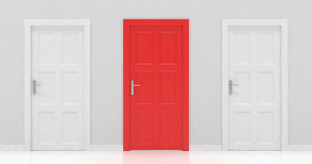 3d door render