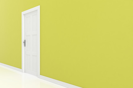 3d door renderの写真素材