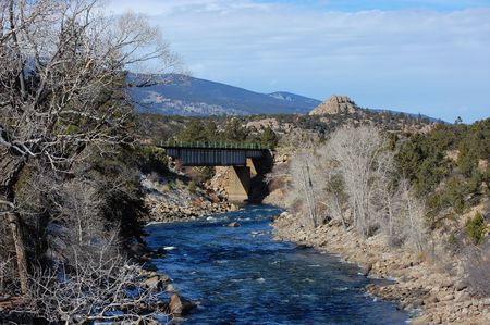 Railroad Bridgeの写真素材