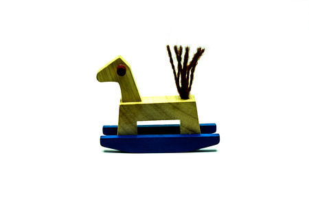 Wooden horse, Toyの写真素材