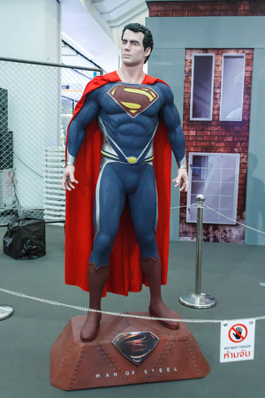 Superman Model in The Superhero Past-Present Fair was held between 18-27 July 2014.のeditorial素材