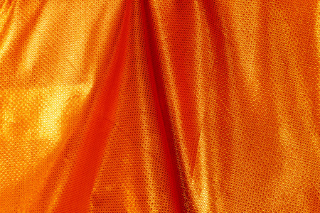 Yellow curtain background.の写真素材