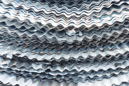 Zinc background.の写真素材