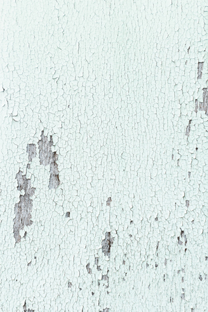 Peeling paint on old fence background.の写真素材