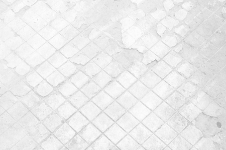 White Broken Cement Ground.の写真素材