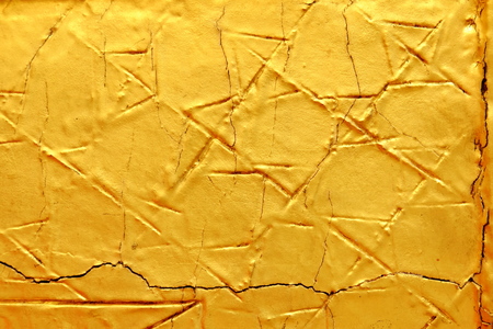 Golden Wall Texture Background.の写真素材
