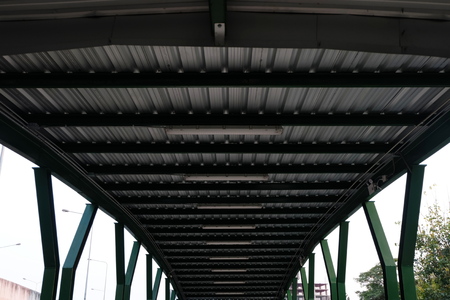 Roof of Overpass.の写真素材