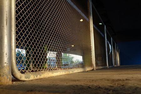 Chain Link Fence. (Selective Focus)