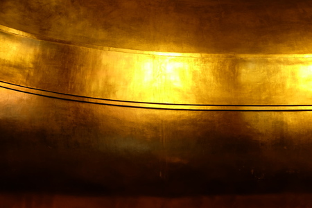 Abstract Golden Body of Buddha Image Background.の写真素材