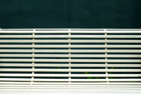 Close up White Backrest of Swing Background.の写真素材