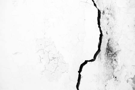 Broken Concrete Wall Background with Space for Text.の写真素材