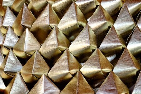 Close-up Chinese Offering Paper or Chinese Joss Paper.