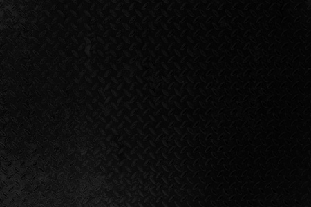 Black Grunge Metal Diamond Plate Texture Background.の写真素材