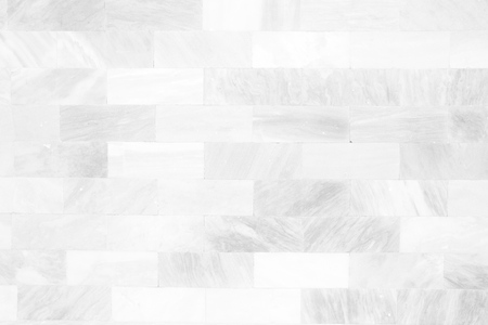 White Marble Brick Wall Texture Background.の写真素材