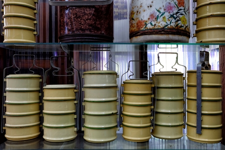 Vintage Food Carriersの写真素材