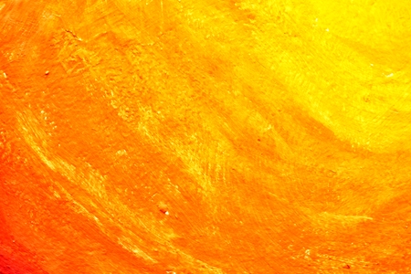 Orange Painting on Concrete Background.の写真素材