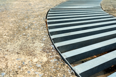 Closed-up Water Drain.の写真素材