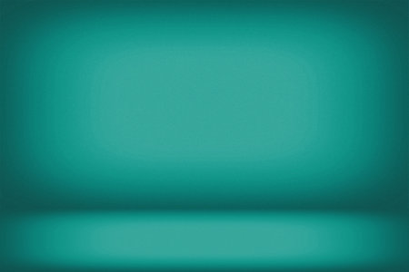Abstract Gradient Light Sea Green Color Studio Room Illustration Background with Grain, Suitable for Product Presentation and Backdrop. (Color Trend 2022 by Country, Popular color of Argentina)の写真素材