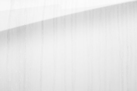 Water Stains and Dust on White Surface of Car Body, Suitable for Car Care Concept.の写真素材