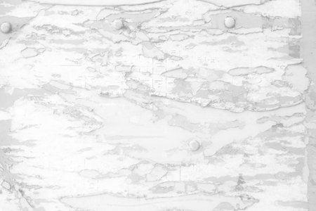 White Peeling Advertising Paper on Wall Texture Background.の写真素材