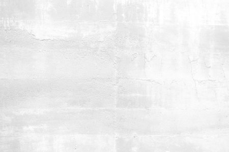 White Raw Concrete Wall Texture Background, Suitable for Backdrop and Mockup.の写真素材