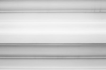 White Concrete Wall Horizontal Line Background.の写真素材