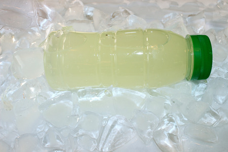 Lemon Juice in Crushed Iceの写真素材