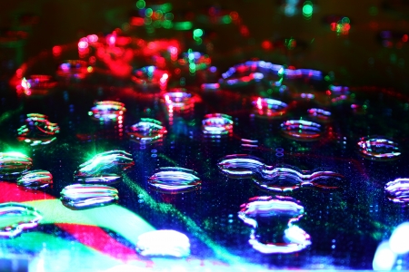 bubbles in the airの写真素材