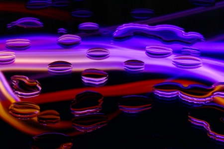 Bubbles - abstract background16の写真素材
