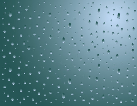 Abstract rain on window backgroundのイラスト素材