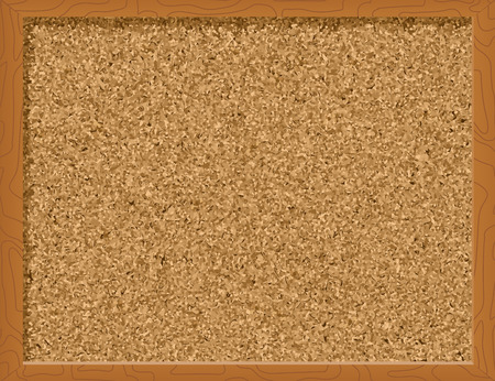 Corkboard - vector illustrationのイラスト素材