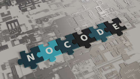 no code coding concept image