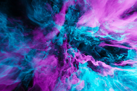 Abstract Unstructured Smoke Background, 3d renderingの写真素材