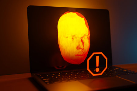 Concept image of hacking and security incidents caused by AI, 3d rendering