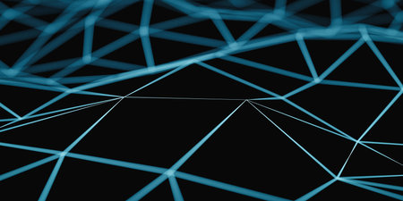 triangle shape abstract wallpaper backgrounds. 3d renderingの写真素材