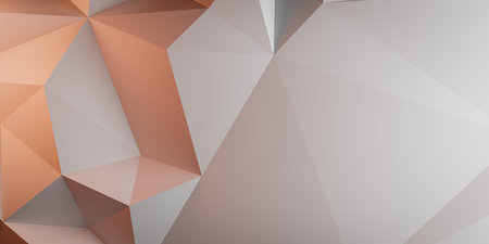 triangle shape abstract wallpaper backgrounds. 3d renderingの写真素材