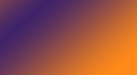 abstract background with blue and orange gradient and copy space for textの写真素材