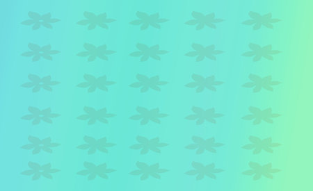 Seamless floral pattern with flowers and leaves in pastel colorsの写真素材