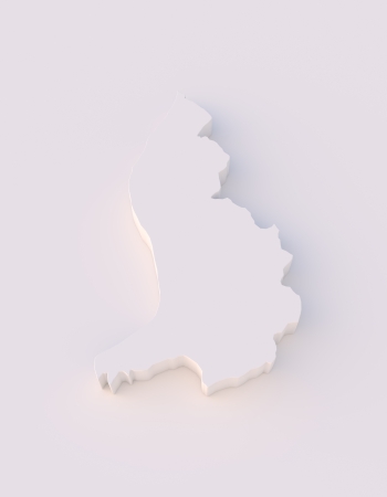 Liechtenstein map 3D with clipping pathの写真素材