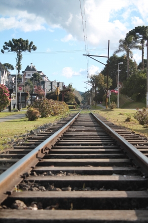 train trackの写真素材