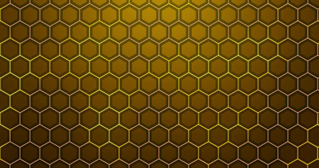 Colorful background, honeycombs, high tech, high resolution. high quality 3d illustration